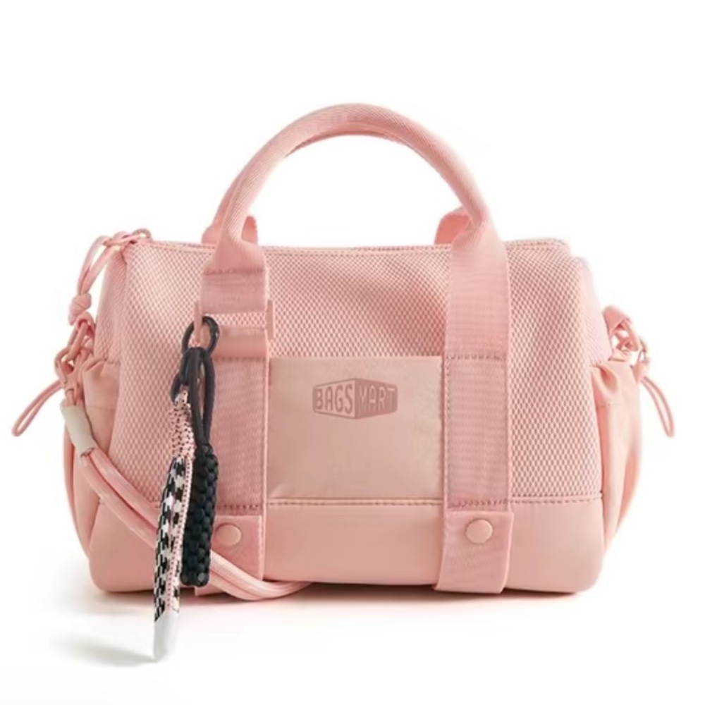 BAGSMART Reiki Mini Gym Compact
Duffle Bag 5.5L Capacity - Pink Gym Bag